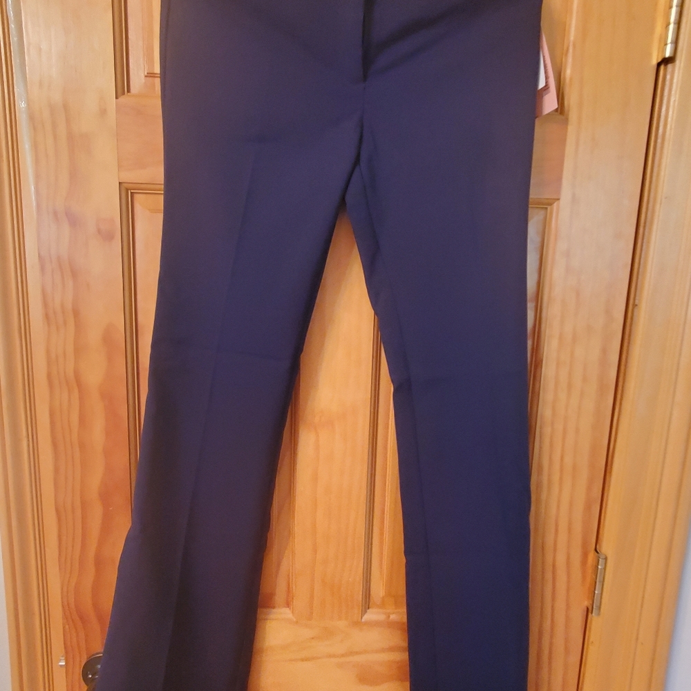 New York &Company  stretch navy blue dress pants.